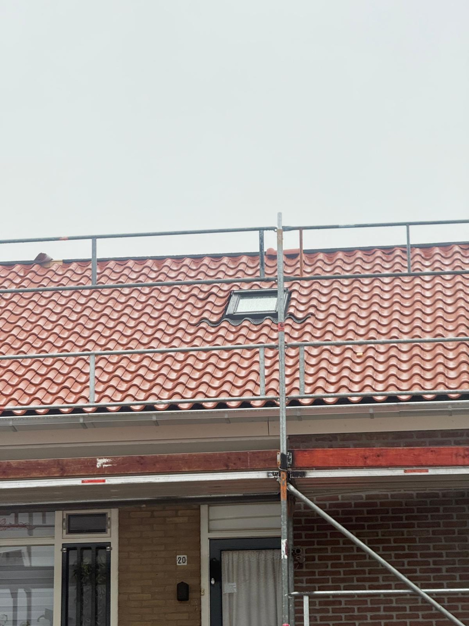 Nieuw pannendak met dakraam